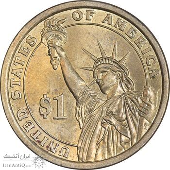 سکه یک دلار 2008D ریاست جمهوری اندرو جکسون - MS61 - آمریکا