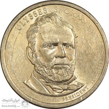 سکه یک دلار 2011D ریاست جمهوری یولیسیز سایمن گرانت  - MS61 - آمریکا