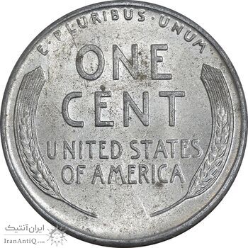 سکه 1 سنت 1943 لینکلن - MS61 - آمریکا