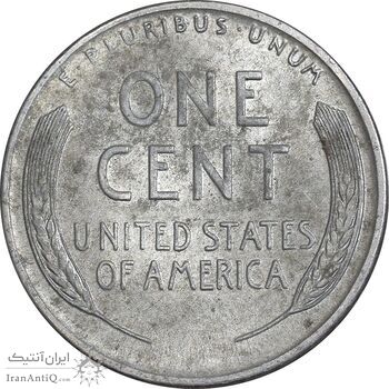 سکه 1 سنت 1943 لینکلن - AU58 - آمریکا