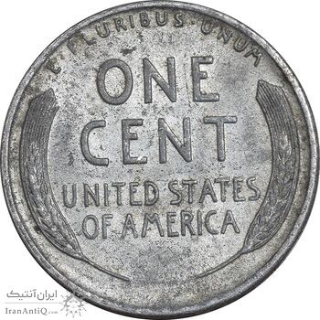 سکه 1 سنت 1943D لینکلن - AU58 - آمریکا