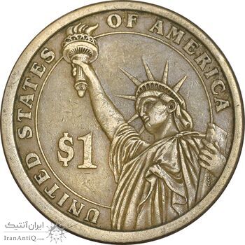 سکه یک دلار 2007P ریاست جمهوری جیمز مدیسون - EF45 - آمریکا