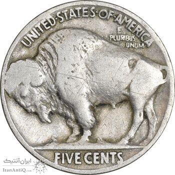 سکه 5 سنت 1926 بوفالو - EF40 - آمریکا