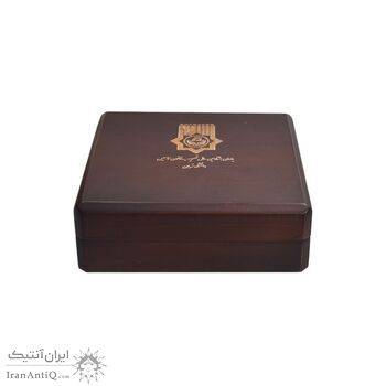 مدال هشتادمین سال تاسیس دانشگاه تهران 1393 - با جعبه فابریک - UNC - جمهوری اسلامی