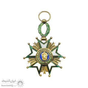 نشان تاج درجه چهار 1332 - AU - احمد شاه