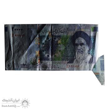 اسکناس 20000 ریال (دژپسند - کمیجانی) ارور - AU50 - جمهوری اسلامی