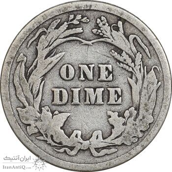 سکه 1 دایم 1907 باربر - VF30 - آمریکا سکه 1 دایم 1907 باربر - VF30 - آمریکا