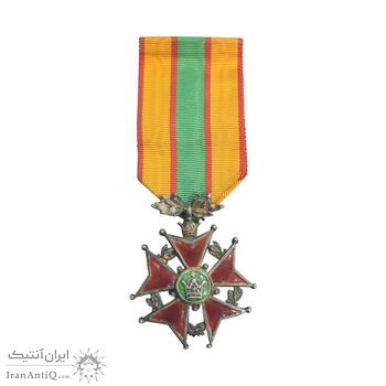 نشان خدمت شهربانی درجه دو - EF - رضا شاه