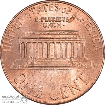 سکه 1 سنت 2002D لینکلن - MS63 - آمریکا