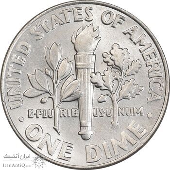 سکه 1 دایم 2002D روزولت - MS62 - آمریکا