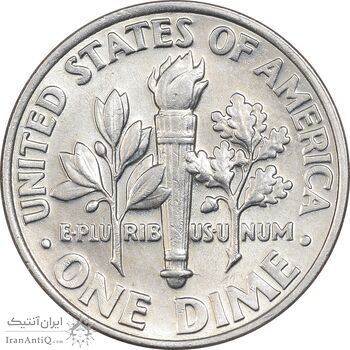 سکه 1 دایم 2000D روزولت - AU58 - آمریکا سکه 1 دایم 2000D روزولت - AU58 - آمریکا