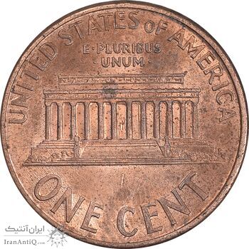 سکه 1 سنت 1996D لینکلن - AU58 - آمریکا