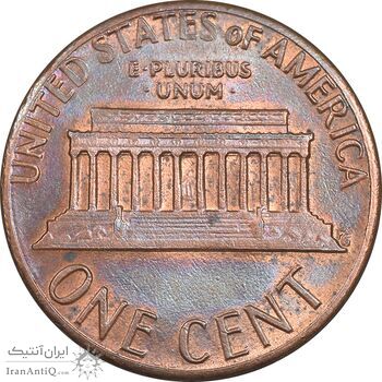 سکه 1 سنت 1984D لینکلن - AU55 - آمریکا