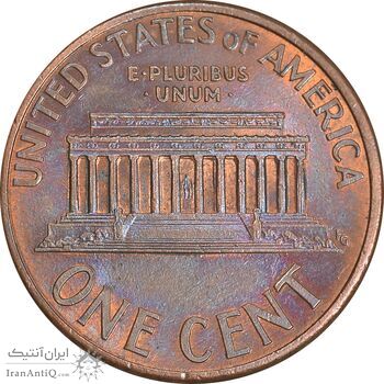 سکه 1 سنت 1993D لینکلن - AU50 - آمریکا