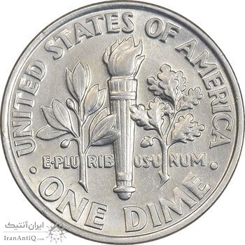 سکه 1 دایم 1992D روزولت - AU50 - آمریکا سکه 1 دایم 1992D روزولت - AU50 - آمریکا