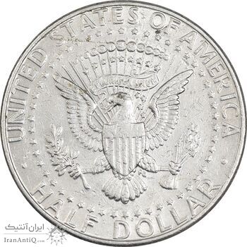 سکه نیم دلار 1993P کندی - EF45 - آمریکا