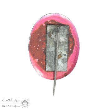 نشان سوزنی جمعیت ملی مبارزه با سرطان - AU - محمد رضا شاه