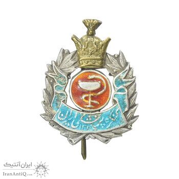 نشان کنگره پزشکی ایران 1331 - AU - محمدرضا شاه