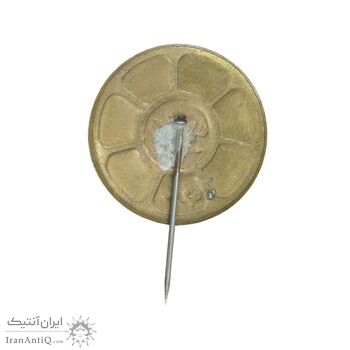 نشان سوزنی جمعیت شیر و خورشید سرخ - مربی - AU - محمد رضا شاه