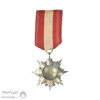 نشان دانش - با روبان - EF - رضا شاه