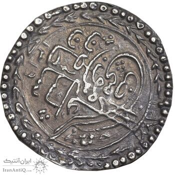 سکه پولکی امام رضا (ع) 1319 - EF - مظفرالدین شاه