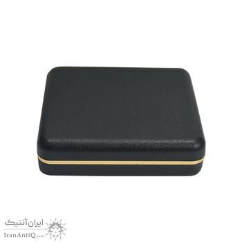 مدال برنز شاه و نیکسون - با جعبه فابریک - UNC - محمد رضا شاه