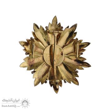 نشان تاج درجه یک 1332 - UNC - احمد شاه