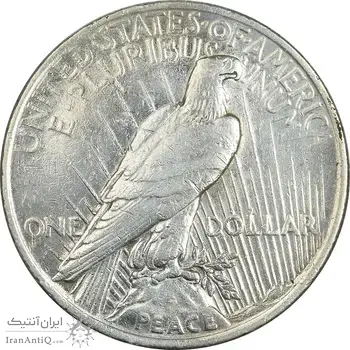 سکه یک دلار 1922 صلح - EF40 - آمریکا