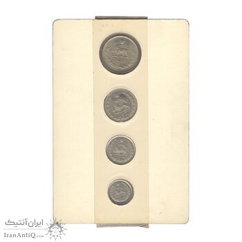 پک سکه های رایج بانک مرکزی 1348 - UNC - محمد رضا شاه