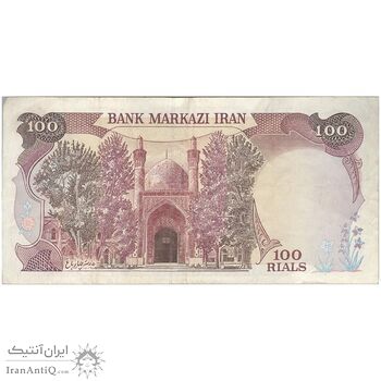 اسکناس 100 ریال (نمازی - نوربخش) - تک - VF35 - جمهوری اسلامی