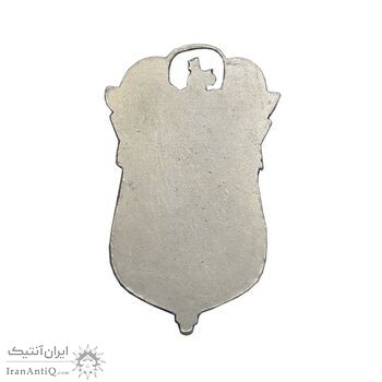 نشان نقره تاجگذاری رضا شاه 1305 - زرتشتیان - AU - رضا شاه