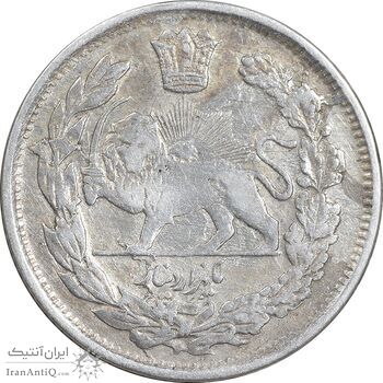 سکه 1000 دینار 1337 جلوس - VF35 - احمد شاه