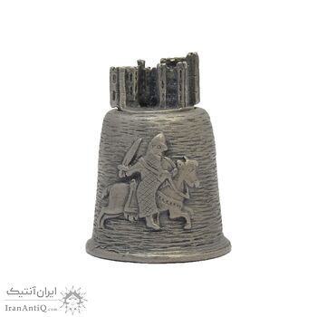 انگشتانه سربی قدیمی با طرح قلعه لیدز - کد 007068