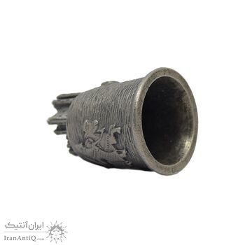 انگشتانه سربی قدیمی با طرح قلعه لیدز - کد 007068