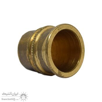 انگشتانه آهن قدیمی با طرح گل - کد 007092