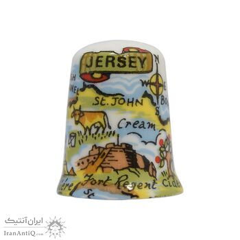 انگشتانه چینی قدیمی طرح جزیره جرزی - کد 006599 انگشتانه چینی قدیمی طرح جزیره جرزی - کد 006599