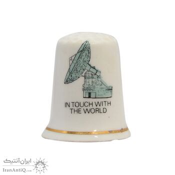انگشتانه چینی قدیمی طرح BTI - کد 007036