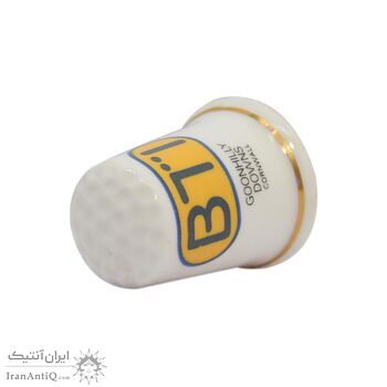 انگشتانه چینی قدیمی طرح BTI - کد 007036