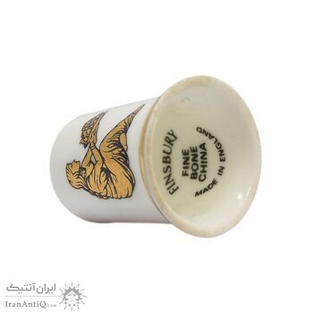 انگشتانه چینی قدیمی طرح ویرگو - کد 007045