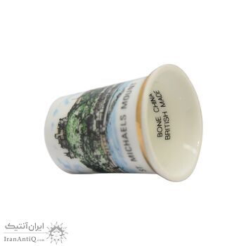 انگشتانه چینی قدیمی طرح جزیره میکائیل - کد 007046