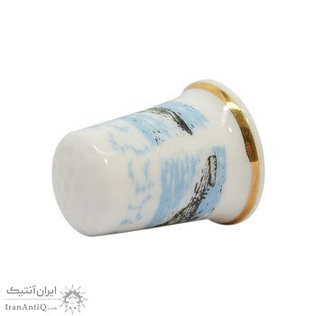 انگشتانه چینی قدیمی طرح جزیره میکائیل - کد 007046