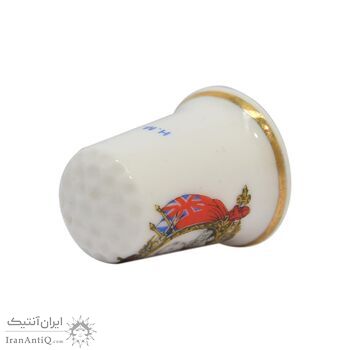 انگشتانه چینی قدیمی با طرح ادوارد هشتم - کد 007049
