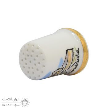 انگشتانه چینی قدیمی با طرح تانک - کد 007050 انگشتانه چینی قدیمی با طرح تانک - کد 007050