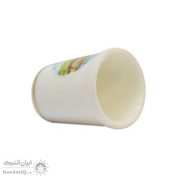 انگشتانه چینی قدیمی با طرح شهر بوپارد - کد 007051