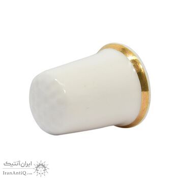 انگشتانه چینی قدیمی با طرح نماد ارل شروسبری - کد 007057