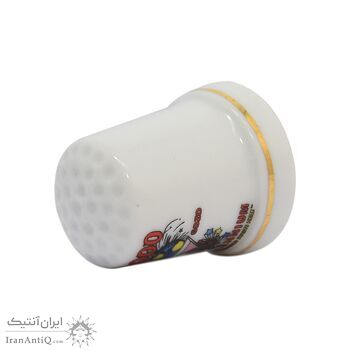 انگشتانه چینی قدیمی طرح جشن هزاره میلادی - کد 007059