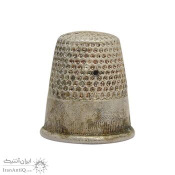 انگشتانه نقره قدیمی با طرح گل تودور رز - کد 007073 انگشتانه نقره قدیمی با طرح گل تودور رز - کد 007073