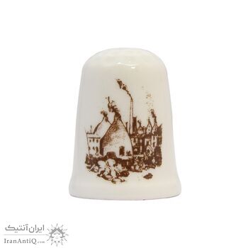 انگشتانه چینی قدیمی طرح موزه گلدستون - کد 007033
