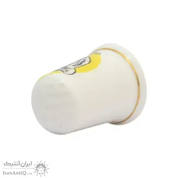 انگشتانه چینی قدیمی طرح ببر - کد 007035