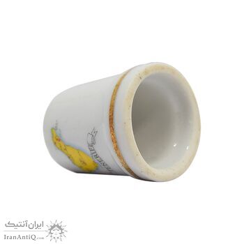 انگشتانه چینی قدیمی طرح جزیره - کد 007039